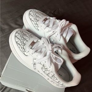 1 of 1 custom reflective Dior Air Force 1